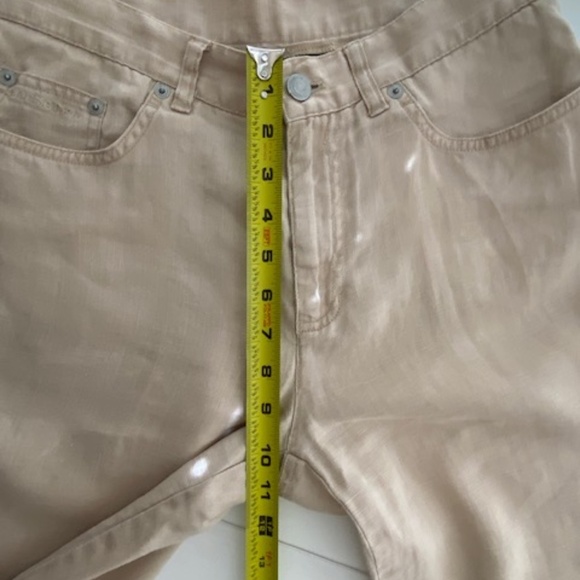 Ralph Lauren Jeans Women's 100% Linen High Waist Pants Size 6 - Picture 13 of 13